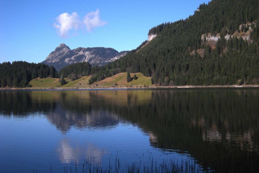 Eine schöne BIketour von Sibratsgfäll Sibratsgfäll – Allgäu – Lechtal über den Haldensee.